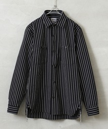 HOUSTON ヒューストン 41140 STRIPE VIYELLA SHIRT ストライプ ビエラシャツ
