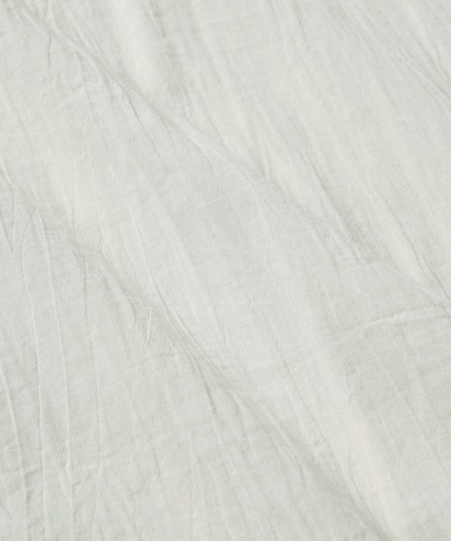 Crisp（クリスプ）の「フリルカラースキッパーロングチュニック（シャツ/ブラウス・レディース・ブラウン/アイボリー・FREE）」の13枚目の写真