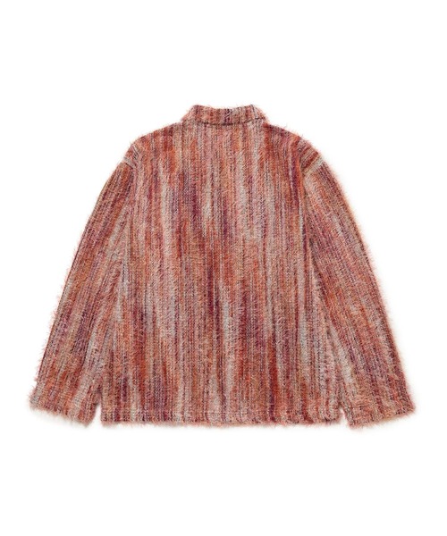 JUNRED（ジュンレッド）の「ストライプシャギーシャツ（シャツ/ブラウス・メンズ・レッド/イエロー系その他3・S/M/L）」の5枚目の写真