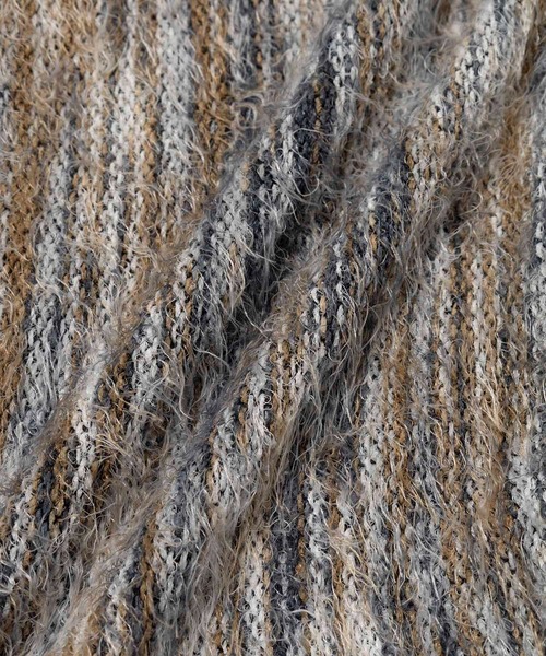 JUNRED（ジュンレッド）の「ストライプシャギーシャツ（シャツ/ブラウス・メンズ・レッド/イエロー系その他3・S/M/L）」の12枚目の写真