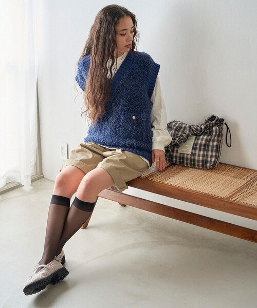 FREAK'S STORE（フリークスストア）の「厚底ベルトバレエシューズ（バレエシューズ・レディース・ブラック/ナチュラル・36/37/38）」の12枚目の写真