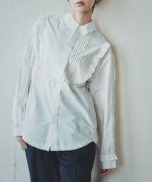 ORIENT MILLINERY（オリエント ミリナリー）の「CUT-OFF FRILLED BLOUSE | カットオフフリルブラウス（シャツ/ブラウス）」