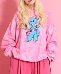 PUNYUS | タイダイベアビッグスウェット(スウェット)
