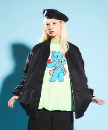 PUNYUS | タイダイベアビッグスウェット(スウェット)