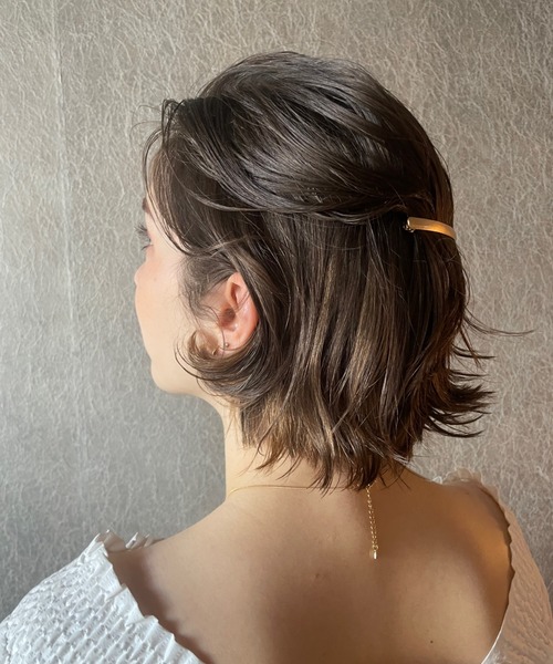 ciite'（シーテ）の「ロングシンプリー バレッタ（バレッタ/ヘアクリップ・レディース・ゴールド/シルバー・FREE）」の13枚目の写真