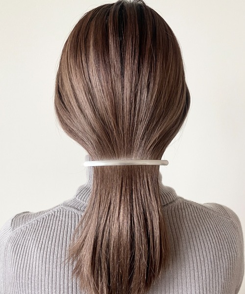 ciite'（シーテ）の「ロングシンプリー バレッタ（バレッタ/ヘアクリップ・レディース・ゴールド/シルバー・FREE）」の16枚目の写真