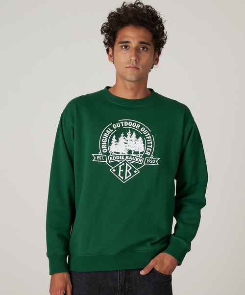 【セール】シグネチャー スウェット グラフィック クルー(スウェット)|Eddie Bauer(エディーバウアー) 【セール】シグネチャー スウェット グラフィック クルー(スウェット)|Eddie Bauer(エディーバウアー)