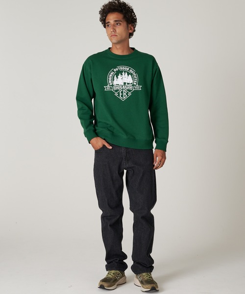 【セール】シグネチャー スウェット グラフィック クルー(スウェット)|Eddie Bauer(エディーバウアー) 【セール】シグネチャー スウェット グラフィック クルー(スウェット)|Eddie Bauer(エディーバウアー)
