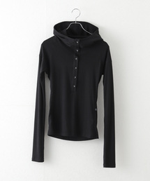 Low classic HOLE POINT PRINT TOP