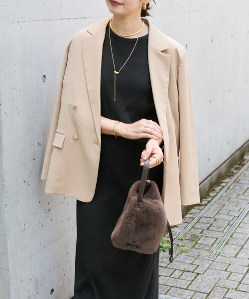 RIVE DROITE（リヴドロワ）の「【使い勝手◎】ビーンズスライドネックレス（ネックレス・レディース・シルバー/ゴールド・FREE）」の8枚目の写真