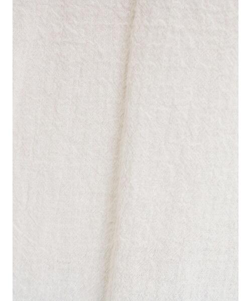 Samansa Mos2（サマンサ モスモス）の「メッシュ刺繍襟取り外しブラウス（シャツ/ブラウス・レディース・チャコールグレー/キナリ/ブラック・F）」の6枚目の写真