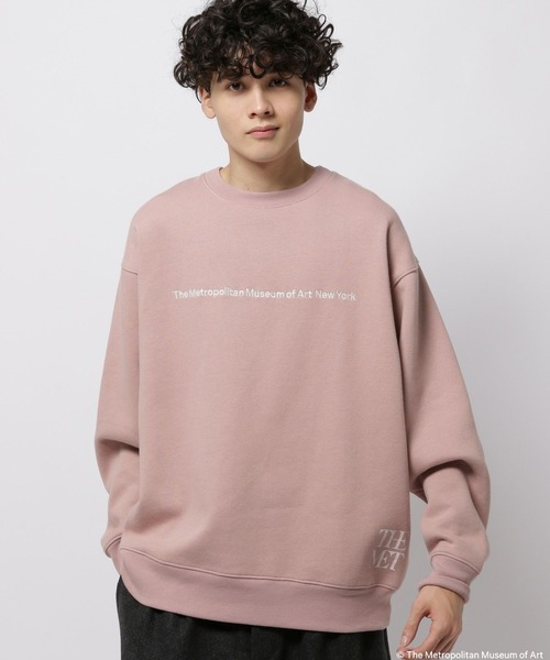 niko and...（ニコアンド）の「【The Metropolitan Museum of Art】コラボアートプルオーバー（スウェット・メンズ・チャコール/ピンク/オフホワイト・MEDIUM/LARGE）」の14枚目の写真