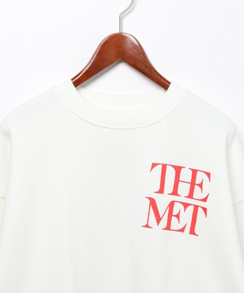 niko and...（ニコアンド）の「【The Metropolitan Museum of Art】コラボアートプルオーバー（スウェット・メンズ・チャコール/ピンク/オフホワイト・MEDIUM/LARGE）」の20枚目の写真