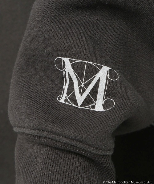 niko and...（ニコアンド）の「【The Metropolitan Museum of Art】コラボアートプルオーバー（スウェット・メンズ・チャコール/ピンク/オフホワイト・MEDIUM/LARGE）」の9枚目の写真