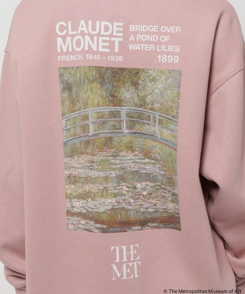 niko and...（ニコアンド）の「【The Metropolitan Museum of Art】コラボアートプルオーバー（スウェット・メンズ・チャコール/ピンク/オフホワイト・MEDIUM/LARGE）」の12枚目の写真