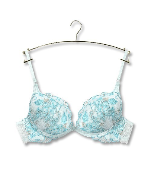Ravijour（ラヴィジュール）の「カドリー トリックリフト ブラ（ブラジャー・レディース・ネイビー/アイボリー/ピンク/ブルー・E65/E70/F65/E75/F70/G70/G65）」の10枚目の写真