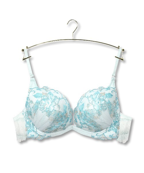 Ravijour（ラヴィジュール）の「カドリー トリックリフト ブラ（ブラジャー・レディース・ネイビー/アイボリー/ピンク/ブルー・E65/E70/F65/E75/F70/G70/G65）」の11枚目の写真