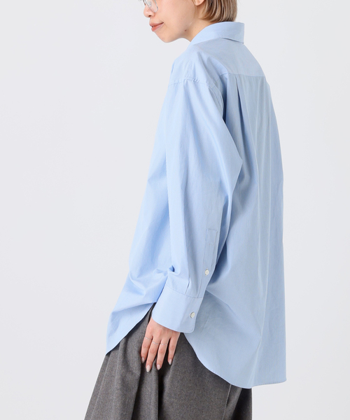 美品★ AP STUDIO トーマスメイソン コットン ベーシック ブルーシャツ 中古・古着通販】AP STUDIO (エーピーストゥディオ) THOMAS