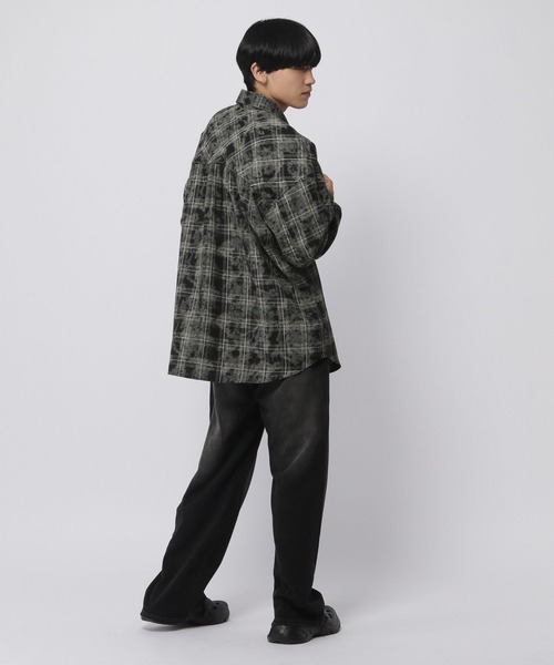 3.3 Field Trip (3.3フィールドトリップ)の「3.3 Field Trip/オンブレブリーチシャツ(シャツ/ブラウス・メンズ・ブラック・FREE)」の3枚目の写真