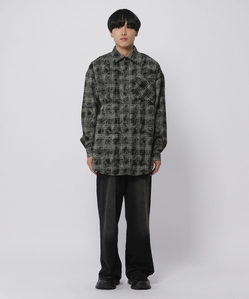 3.3 Field Trip (3.3フィールドトリップ)の「3.3 Field Trip/オンブレブリーチシャツ(シャツ/ブラウス・メンズ・ブラック・FREE)」の9枚目の写真