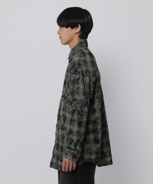 3.3 Field Trip (3.3フィールドトリップ)の「3.3 Field Trip/オンブレブリーチシャツ(シャツ/ブラウス・メンズ・ブラック・FREE)」の11枚目の写真