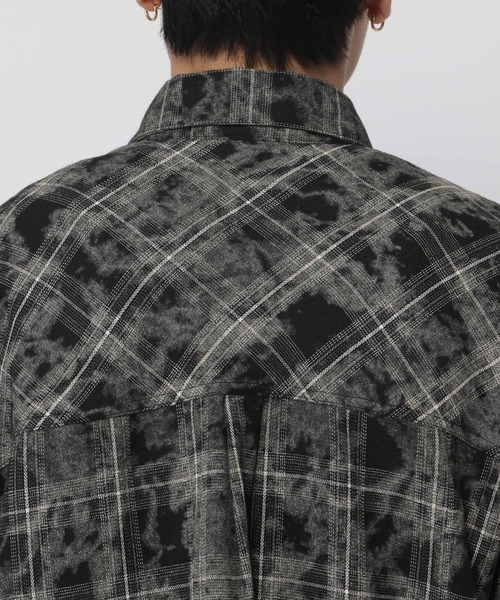 3.3 Field Trip (3.3フィールドトリップ)の「3.3 Field Trip/オンブレブリーチシャツ(シャツ/ブラウス・メンズ・ブラック・FREE)」の17枚目の写真