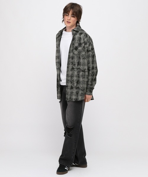 3.3 Field Trip (3.3フィールドトリップ)の「3.3 Field Trip/オンブレブリーチシャツ(シャツ/ブラウス・メンズ・ブラック・FREE)」の21枚目の写真