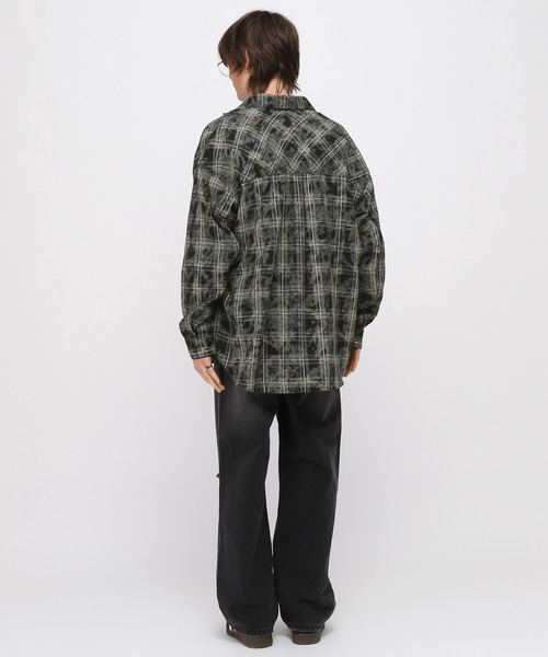 3.3 Field Trip (3.3フィールドトリップ)の「3.3 Field Trip/オンブレブリーチシャツ(シャツ/ブラウス・メンズ・ブラック・FREE)」の22枚目の写真