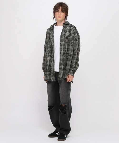 3.3 Field Trip (3.3フィールドトリップ)の「3.3 Field Trip/オンブレブリーチシャツ(シャツ/ブラウス・メンズ・ブラック・FREE)」の20枚目の写真