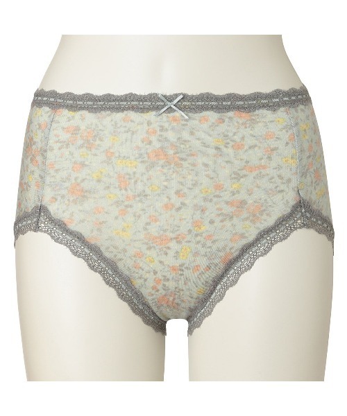 キッドブルー -２４ガーニッシュフラワー - 深型ショーツ-KIAH338 -kidblue（ショーツ）｜KID BLUE（キッドブルー）