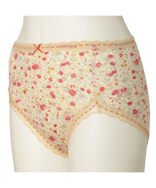 キッドブルー -２４ガーニッシュフラワー - 深型ショーツ-KIAH338 -kidblue（ショーツ）｜KID BLUE（キッドブルー）