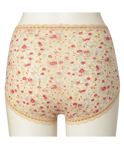 キッドブルー -２４ガーニッシュフラワー - 深型ショーツ-KIAH338 -kidblue（ショーツ）｜KID BLUE（キッドブルー）