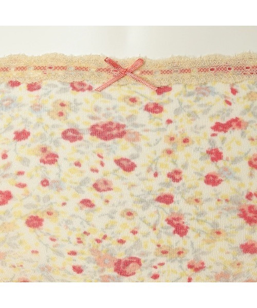 キッドブルー -２４ガーニッシュフラワー - 深型ショーツ-KIAH338 -kidblue（ショーツ）｜KID BLUE（キッドブルー）