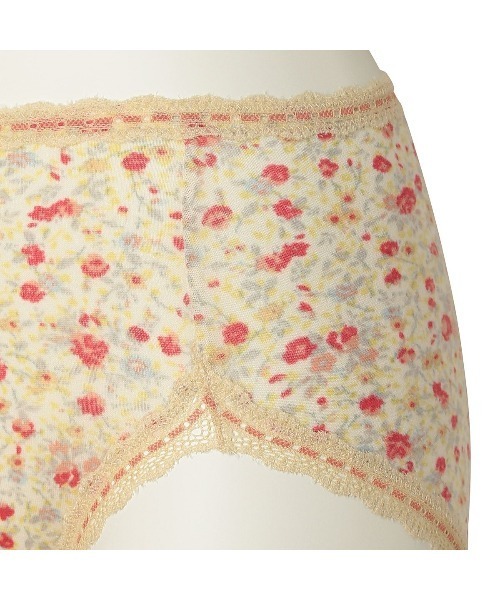 キッドブルー -２４ガーニッシュフラワー - 深型ショーツ-KIAH338 -kidblue（ショーツ）｜KID BLUE（キッドブルー）