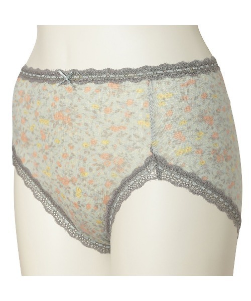 キッドブルー -２４ガーニッシュフラワー - 深型ショーツ-KIAH338 -kidblue（ショーツ）｜KID BLUE（キッドブルー）