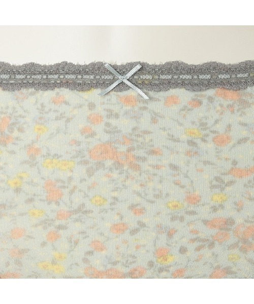 キッドブルー -２４ガーニッシュフラワー - 深型ショーツ-KIAH338 -kidblue（ショーツ）｜KID BLUE（キッドブルー）