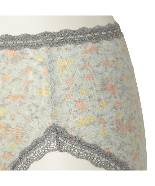 キッドブルー -２４ガーニッシュフラワー - 深型ショーツ-KIAH338 -kidblue（ショーツ）｜KID BLUE（キッドブルー）