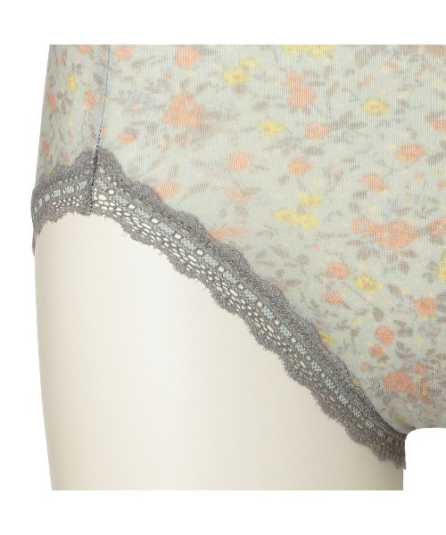 キッドブルー -２４ガーニッシュフラワー - 深型ショーツ-KIAH338 -kidblue（ショーツ）｜KID BLUE（キッドブルー）