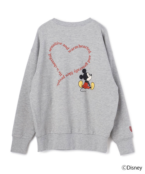 Disney/ディズニー》ミッキーマウスハートバックプリント