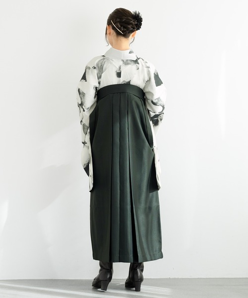 【セール】floroレディース袴4点セット （着物・襦袢・下帯・袴）（着物）｜SOUBIEN（ソウビエン）