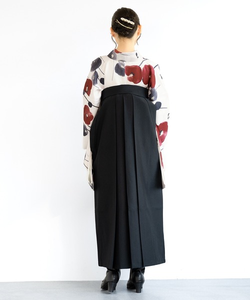 【セール】floroレディース袴4点セット （着物・襦袢・下帯・袴）（着物）｜SOUBIEN（ソウビエン）