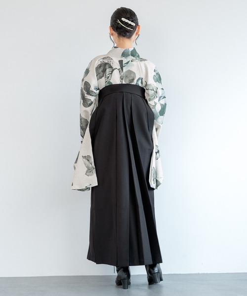 【セール】floroレディース袴4点セット （着物・襦袢・下帯・袴）（着物）｜SOUBIEN（ソウビエン）