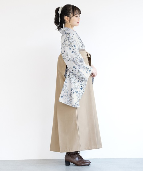 【セール】floroレディース袴4点セット （着物・襦袢・下帯・袴）（着物）｜SOUBIEN（ソウビエン）