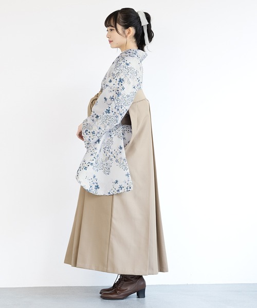 【セール】floroレディース袴4点セット （着物・襦袢・下帯・袴）（着物）｜SOUBIEN（ソウビエン）