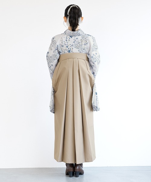 【セール】floroレディース袴4点セット （着物・襦袢・下帯・袴）（着物）｜SOUBIEN（ソウビエン）