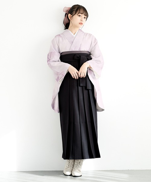 【セール】floroレディース袴4点セット （着物・襦袢・下帯・袴）（着物）｜SOUBIEN（ソウビエン）