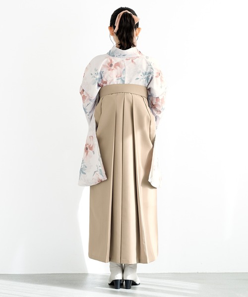 【セール】floroレディース袴4点セット （着物・襦袢・下帯・袴）（着物）｜SOUBIEN（ソウビエン）