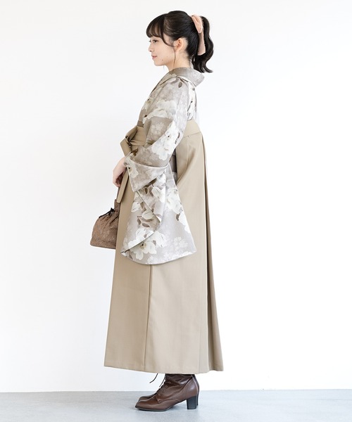 【セール】floroレディース袴4点セット （着物・襦袢・下帯・袴）（着物）｜SOUBIEN（ソウビエン）