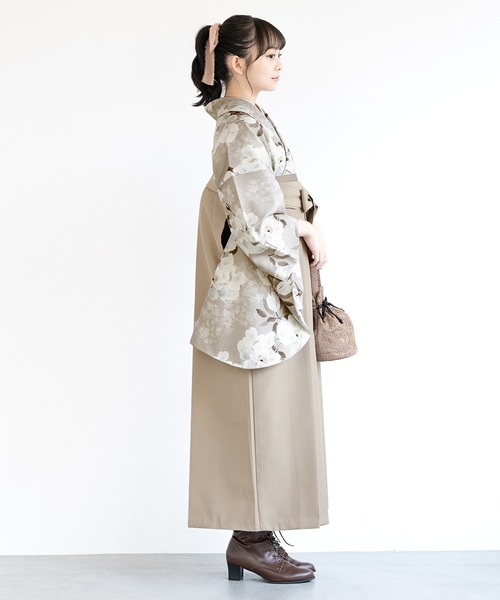 【セール】floroレディース袴4点セット （着物・襦袢・下帯・袴）（着物）｜SOUBIEN（ソウビエン）