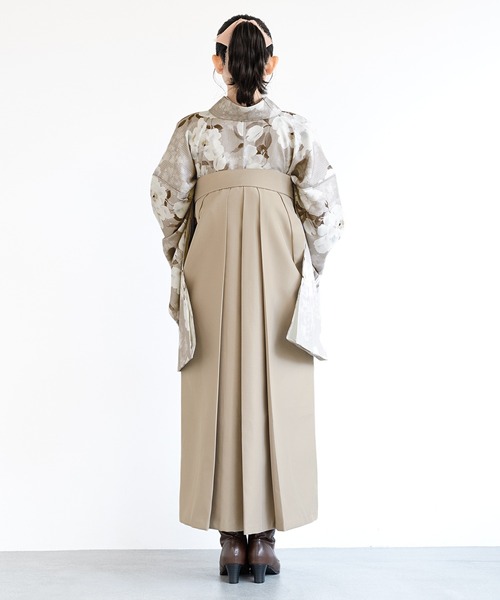 【セール】floroレディース袴4点セット （着物・襦袢・下帯・袴）（着物）｜SOUBIEN（ソウビエン）